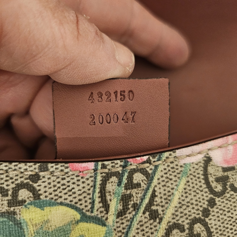 🌸 Gucci GG Blooms Saddle Bag – Rare Style – Authentic 🌸 - Picture 10 of 10